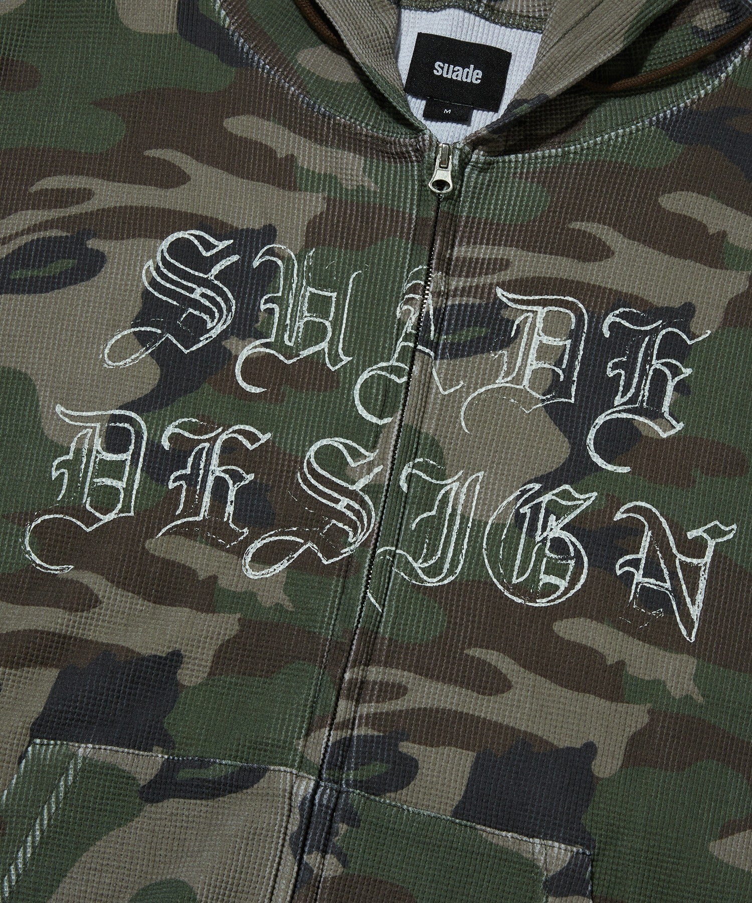 THERMAL CAMO HOOD ZIP UP [CAMO]