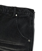 WRINKLE DENIM [BLACK]