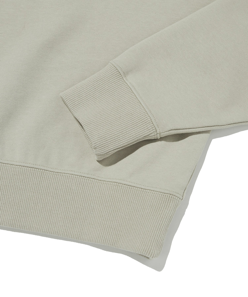 SUNNY ONE SHOULDER CREWNECK [CREAM]