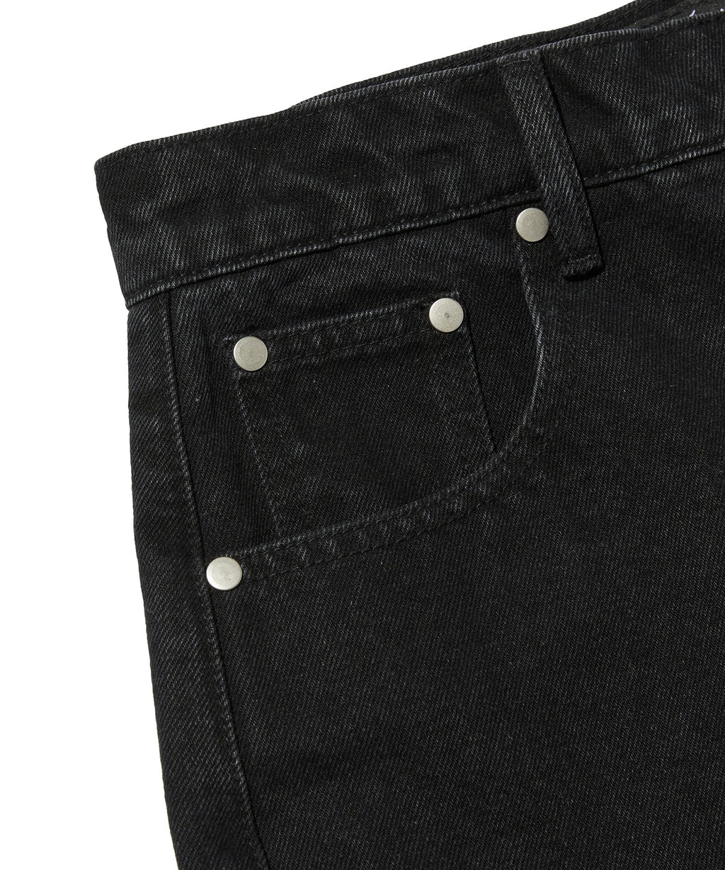 CINCH BACK DENIM [BLACK]