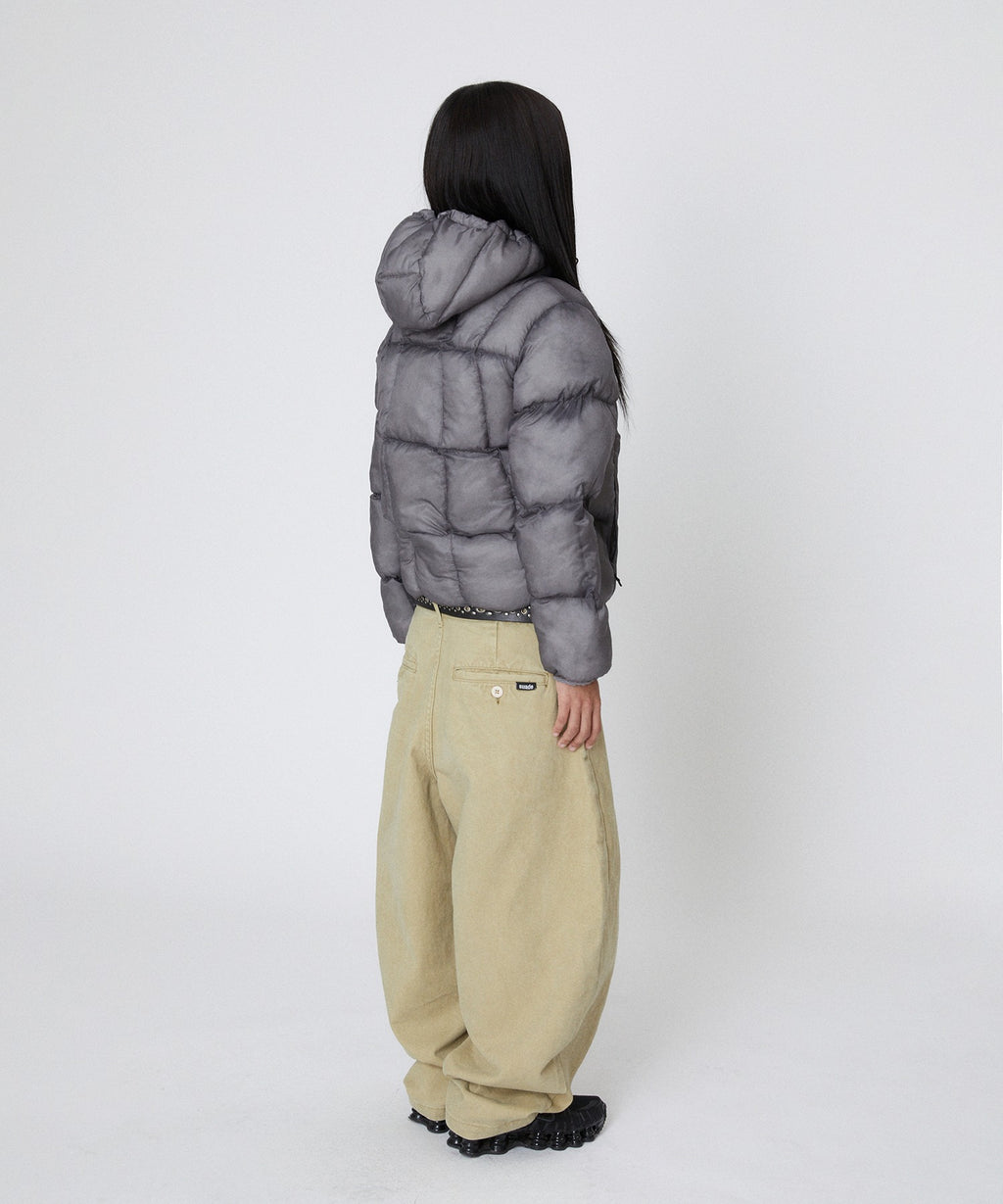 LIGHT PUFFER JACKET [GRAY]