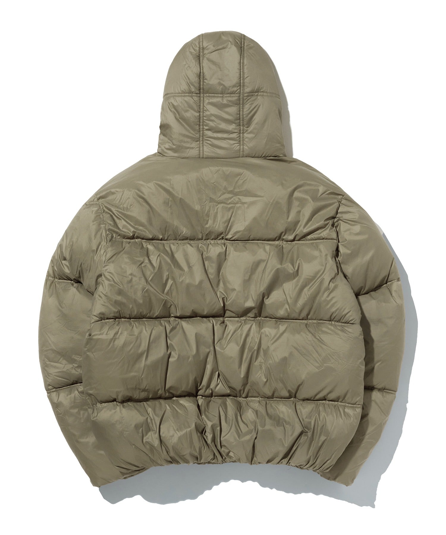 HOODED PUFFER JACKET [KHAKI]