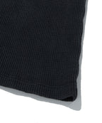 WASHED THERMAL LOGO TEE [BLACK]