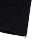WIDE SWEAT SHORTS [BLACK]