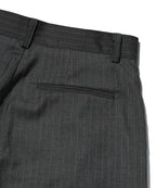 TWO TUCK STRIPE SLACKS [GRAY]