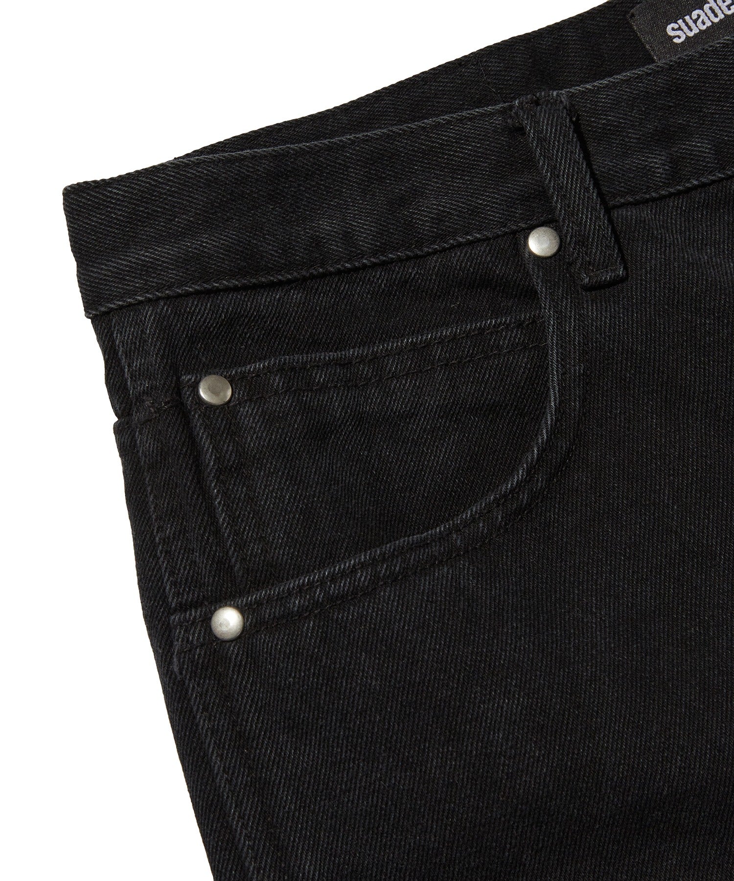 BAGGY DENIM [BLACK]