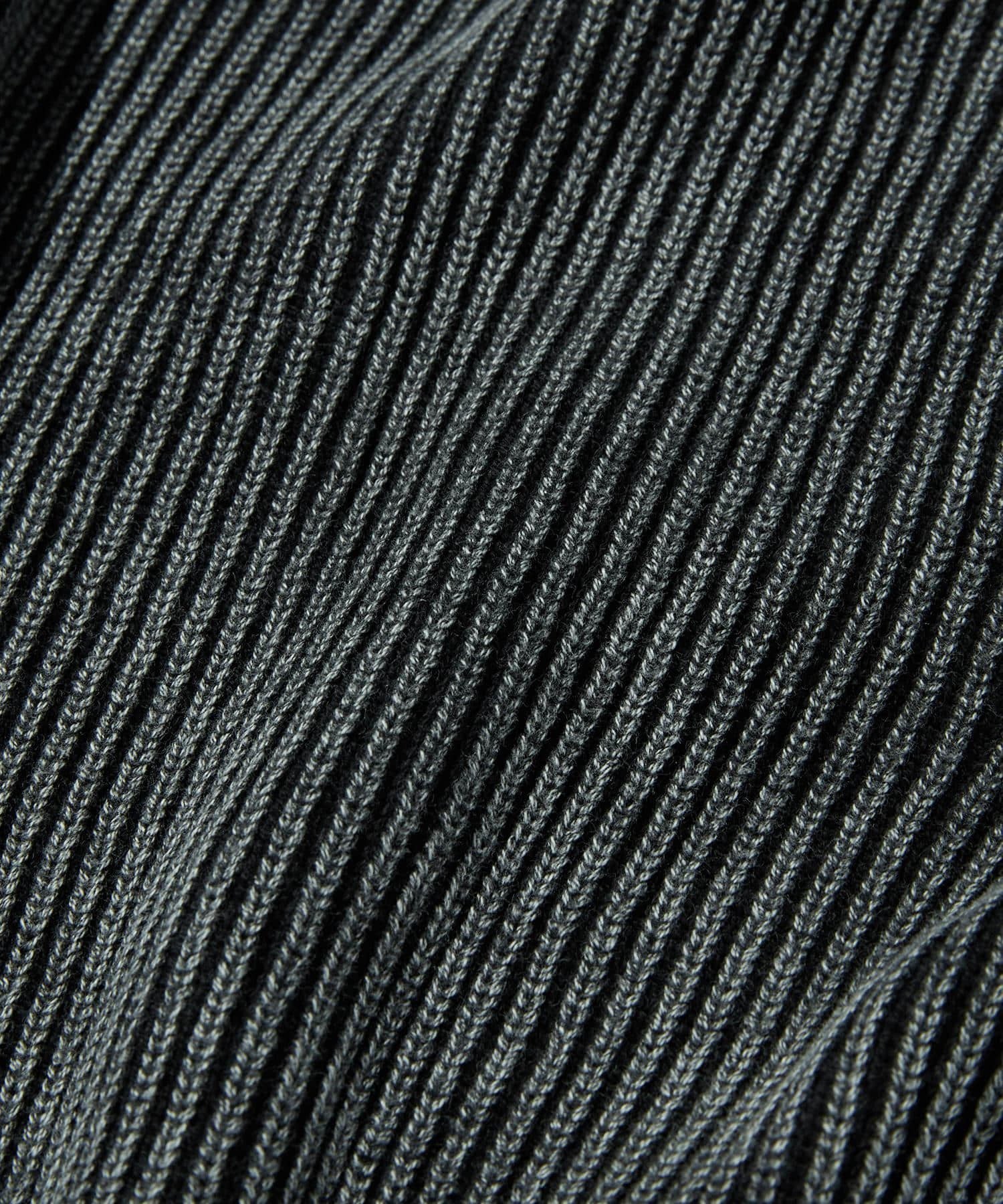 WASHED KNIT [BLACK]