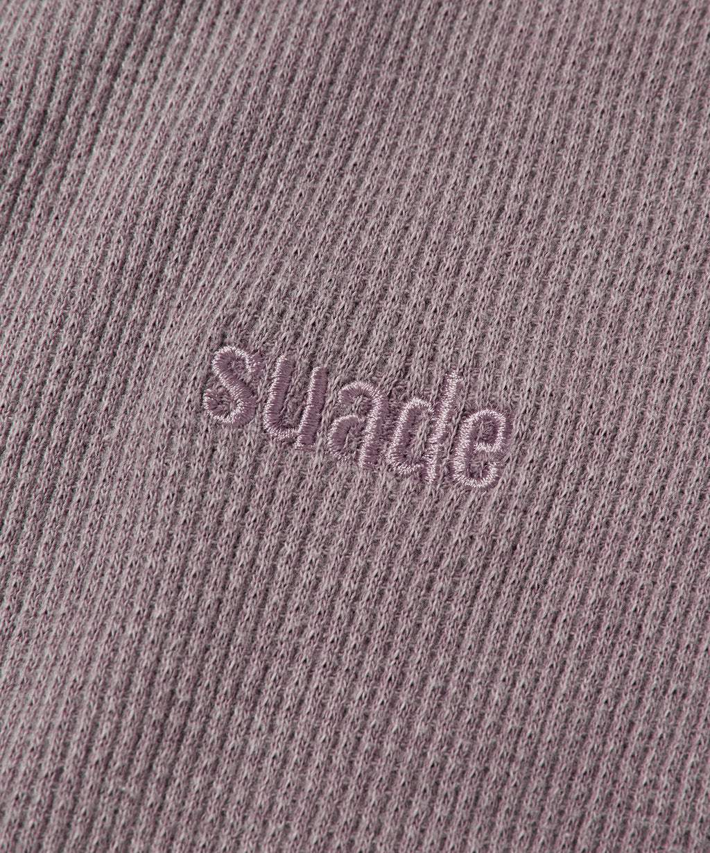WASHED THERMAL LOGO TEE [BROWN]