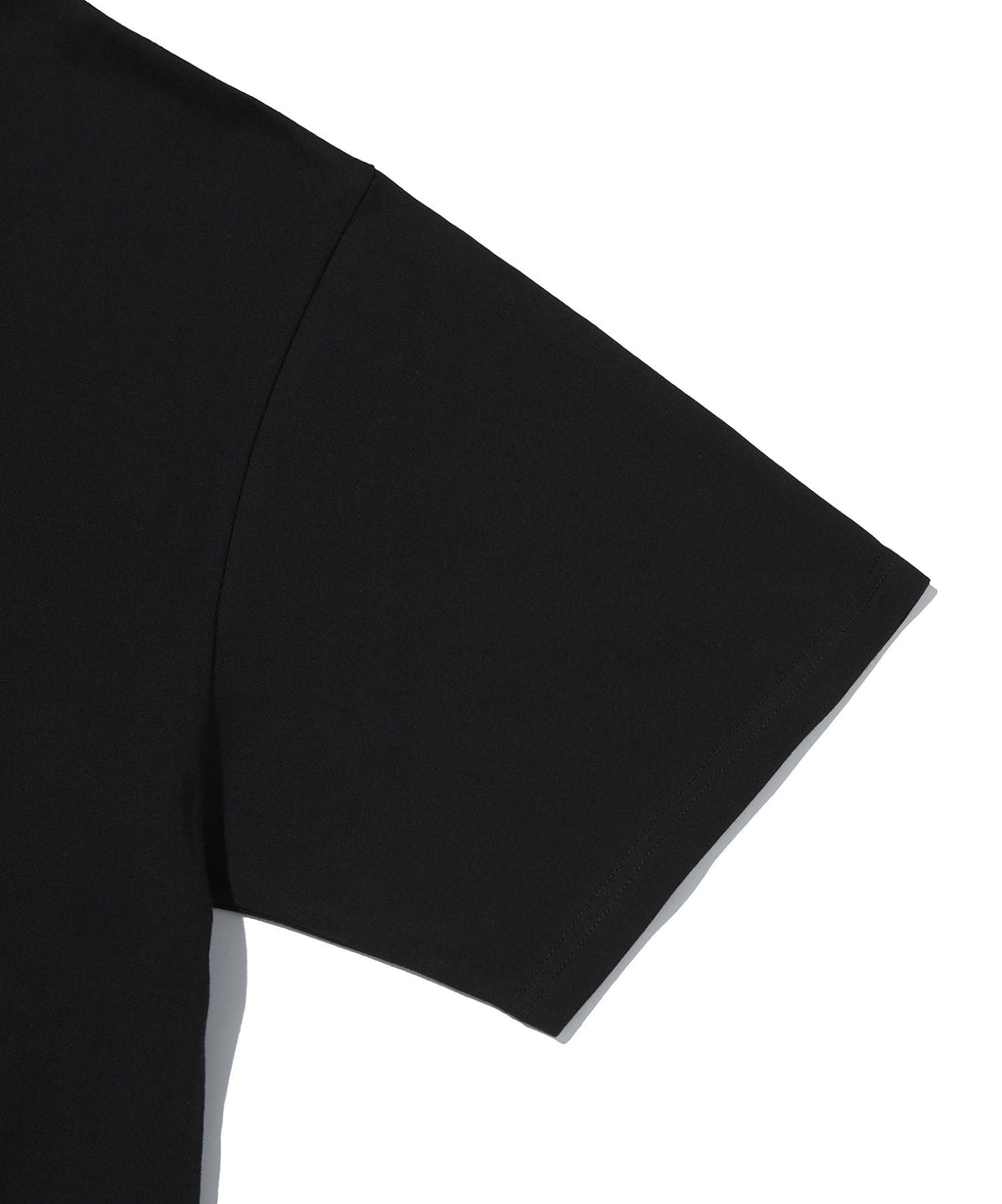 HUH!! CAPYBARA TEE [BLACK]
