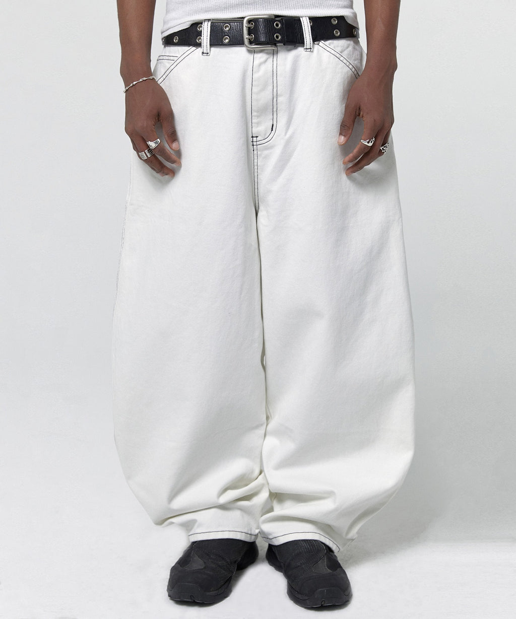 CONTOUR POCKET DENIM [WHITE]