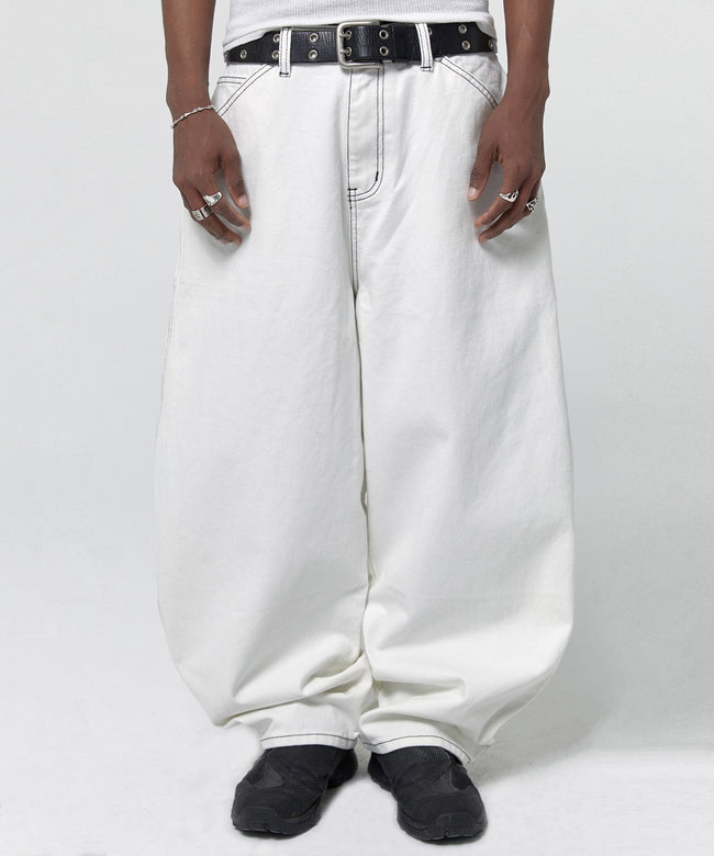 CONTOUR POCKET DENIM [WHITE] Main Image