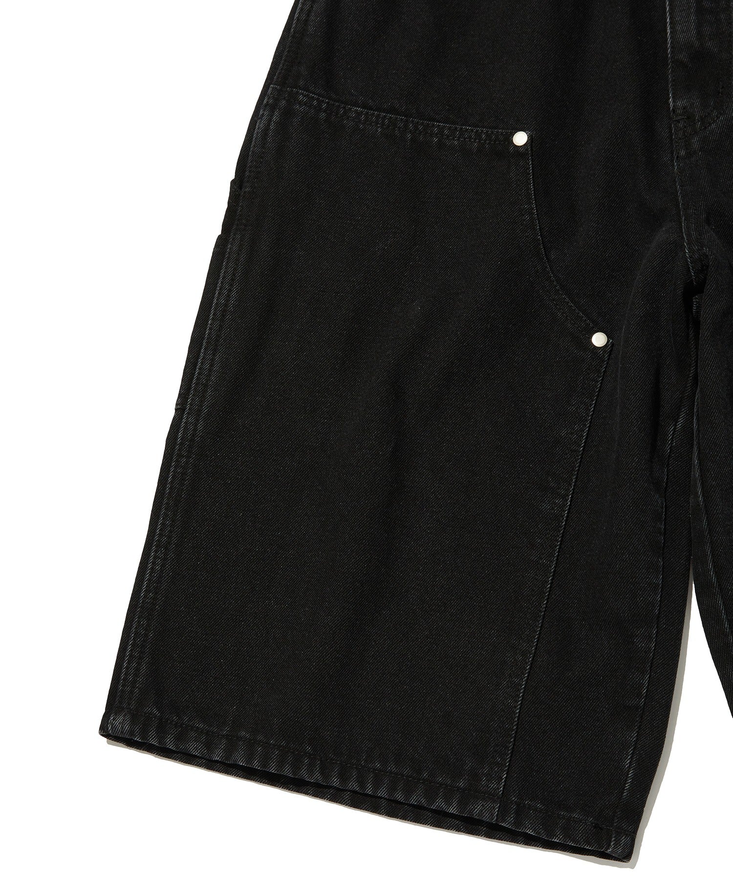 CONTOUR DOUBLE KNEE SHORTS [BLACK]