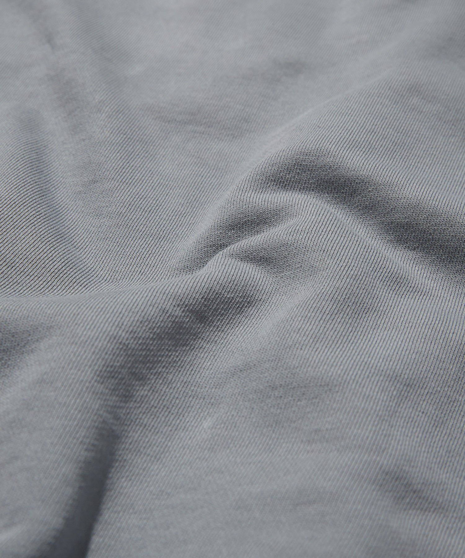 LOOSE SUADE HOOD ZIP UP [BLUE GRAY]