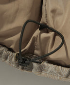 SHORT PUFFER JACKET [BEIGE]