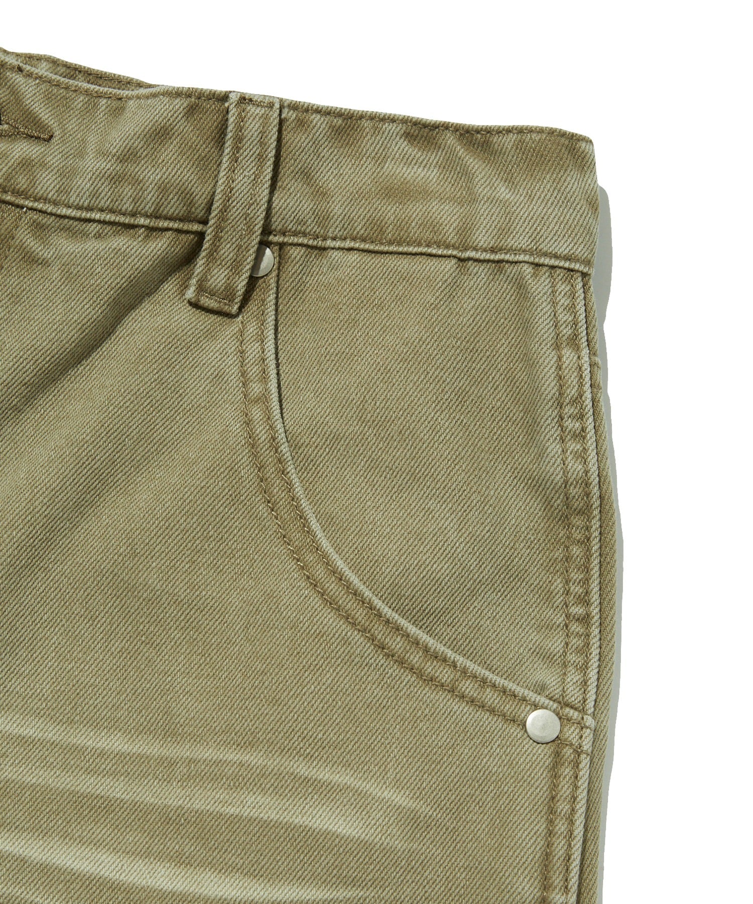 WRINKLE DENIM [OLIVE]