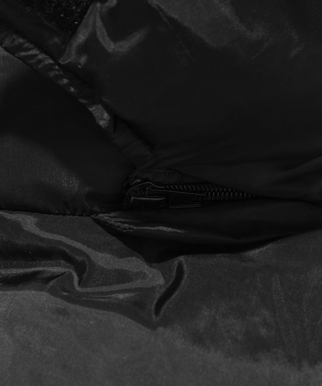 SHORT PUFFER JACKET [BLACK]