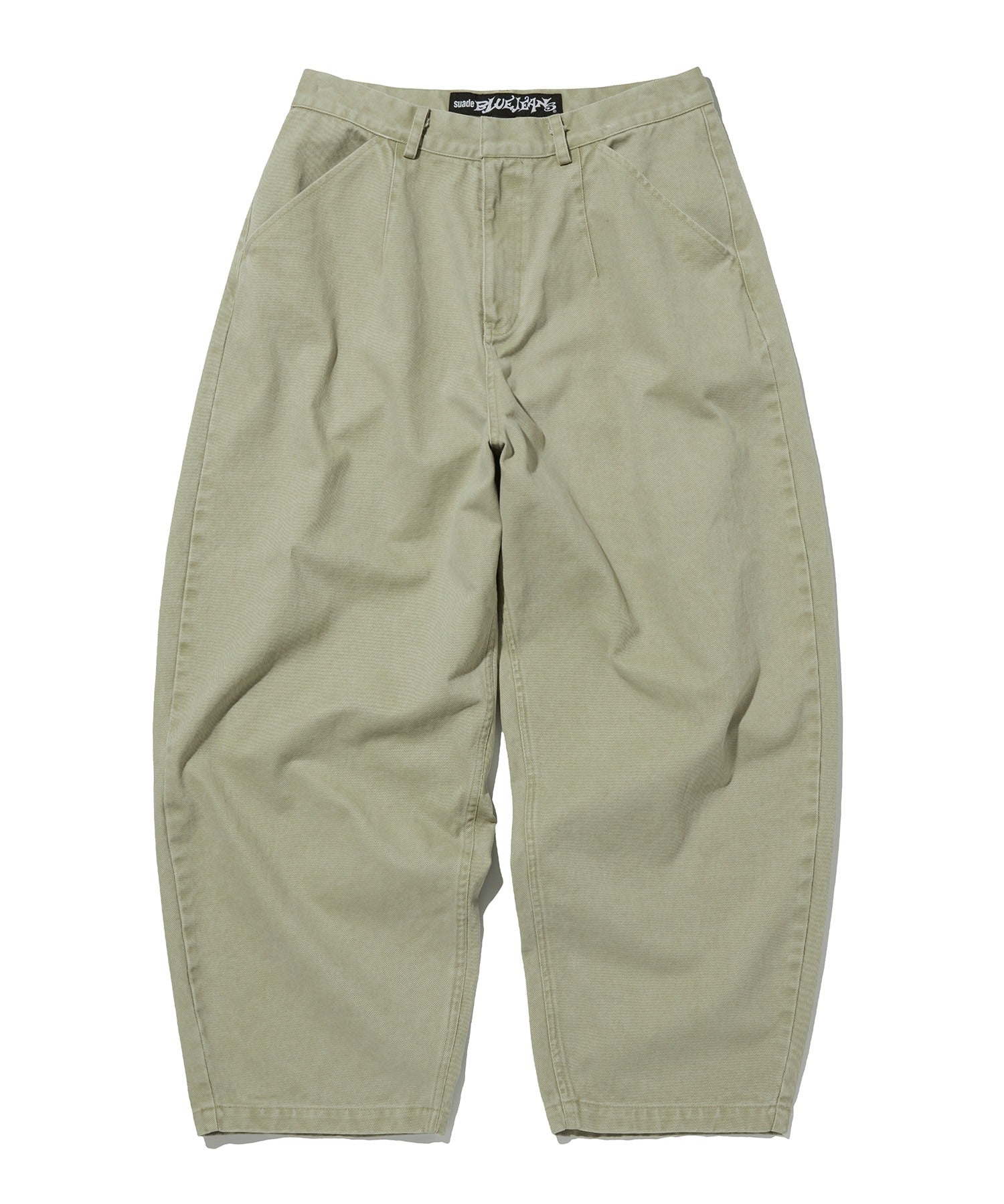WIDE CHINO PANTS [KHAKI]