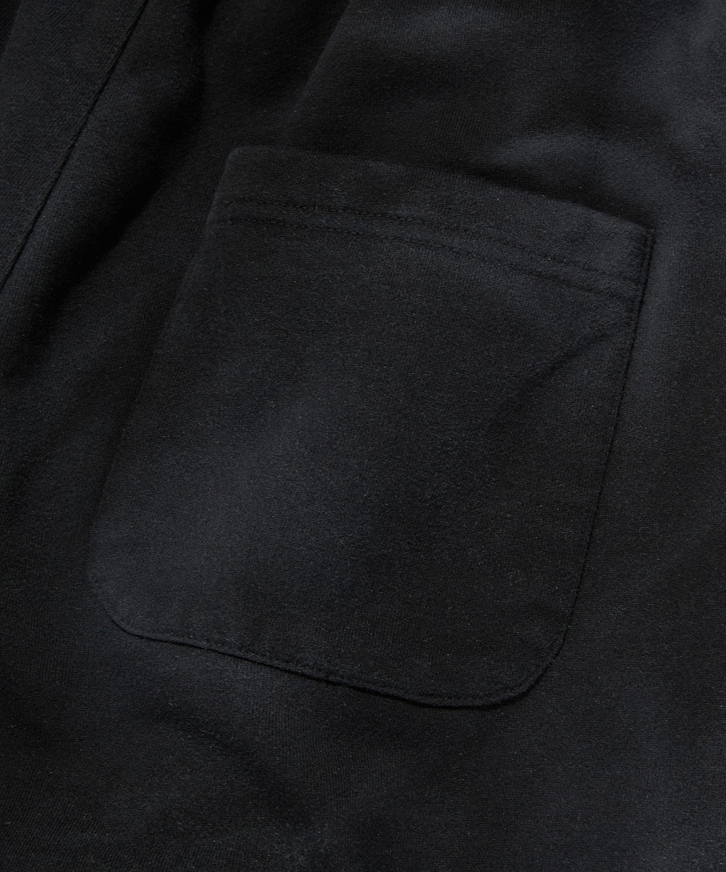 CUT EDGE SWEAT SHORTS [WASHING BLACK]