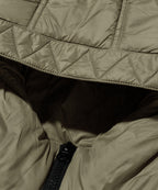 HOODED PUFFER JACKET [KHAKI]