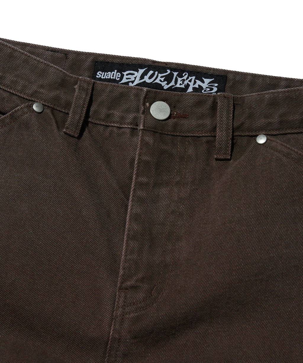 CONTOUR POCKET DENIM [BROWN]