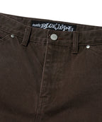 CONTOUR POCKET DENIM [BROWN]