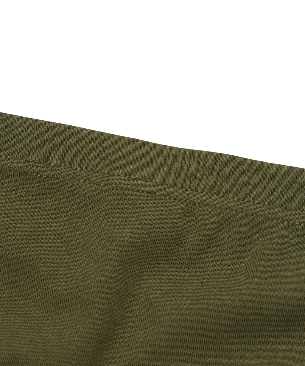 COLOR BLOCK SLEEVELESS [BLACK]