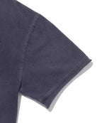 WASHED HENLEY NECK TEE [WASHING NAVY]