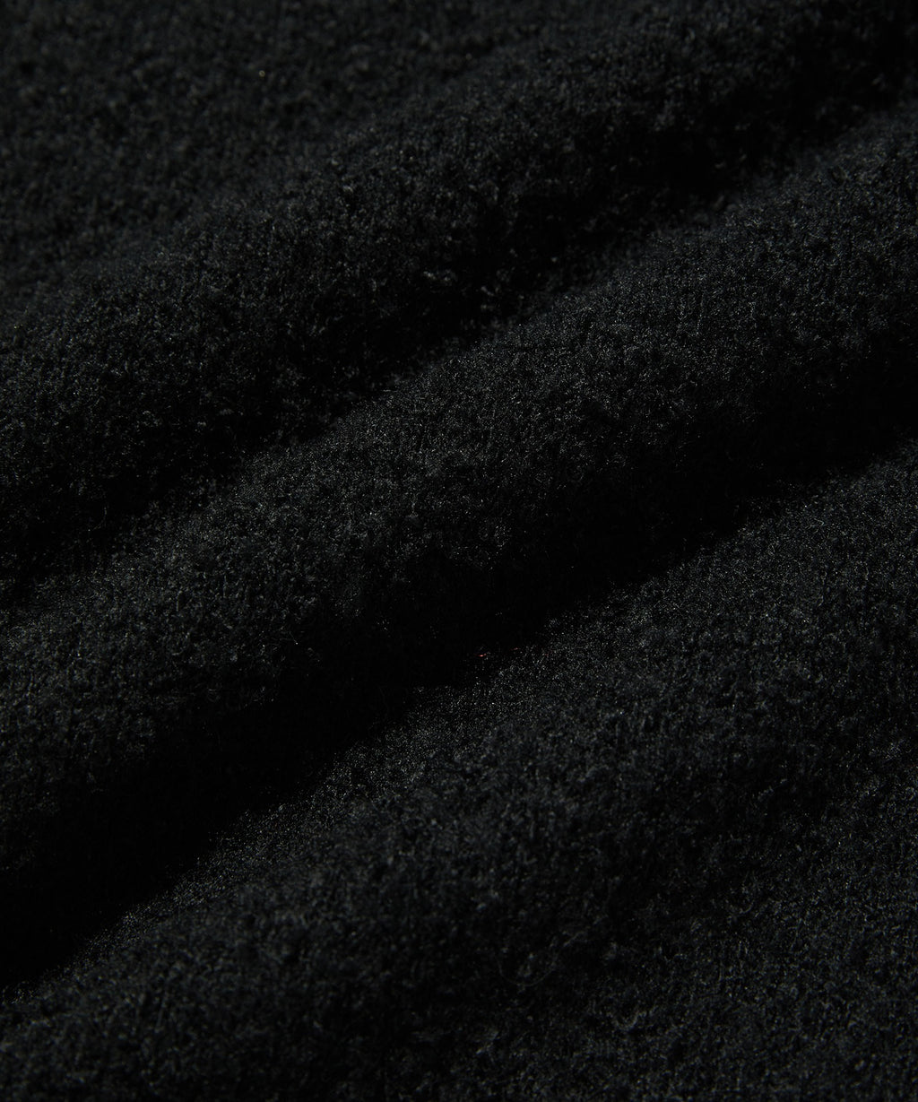 SHEARLING KNIT [BLACK]