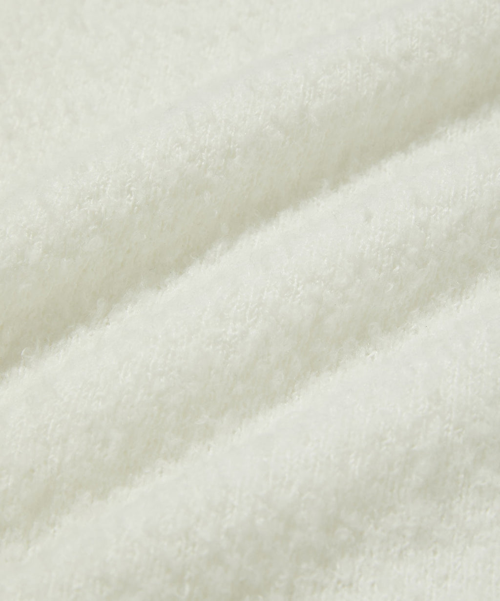 SHEARLING KNIT [WHITE]
