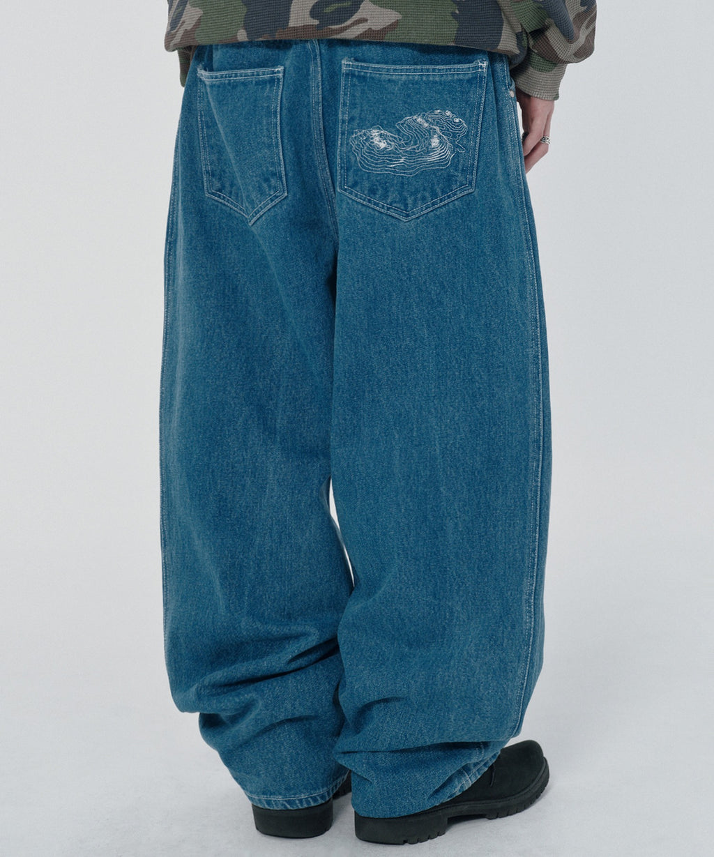 CONTOUR POCKET DENIM [BLUE]