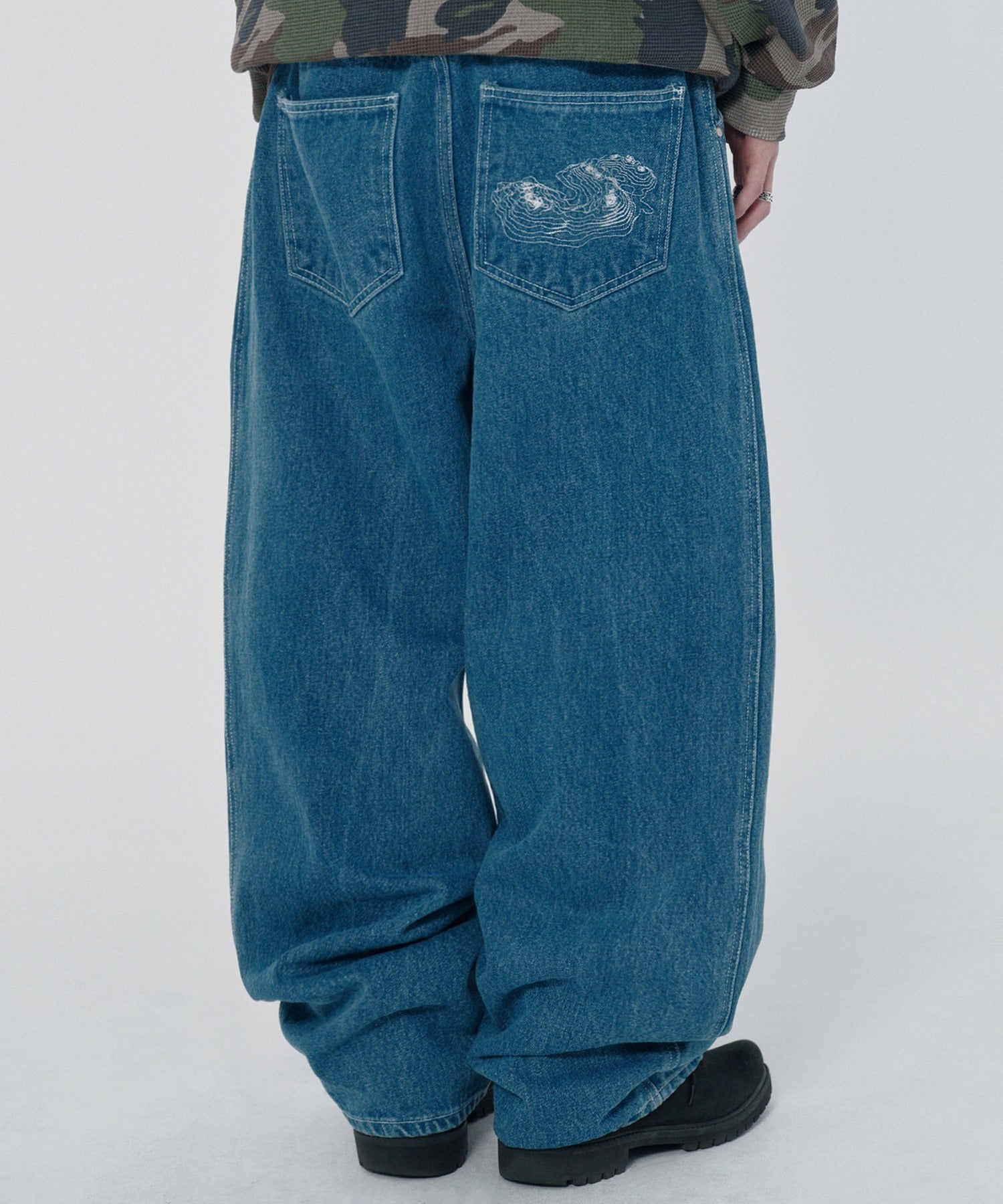 CONTOUR POCKET DENIM [BLUE]