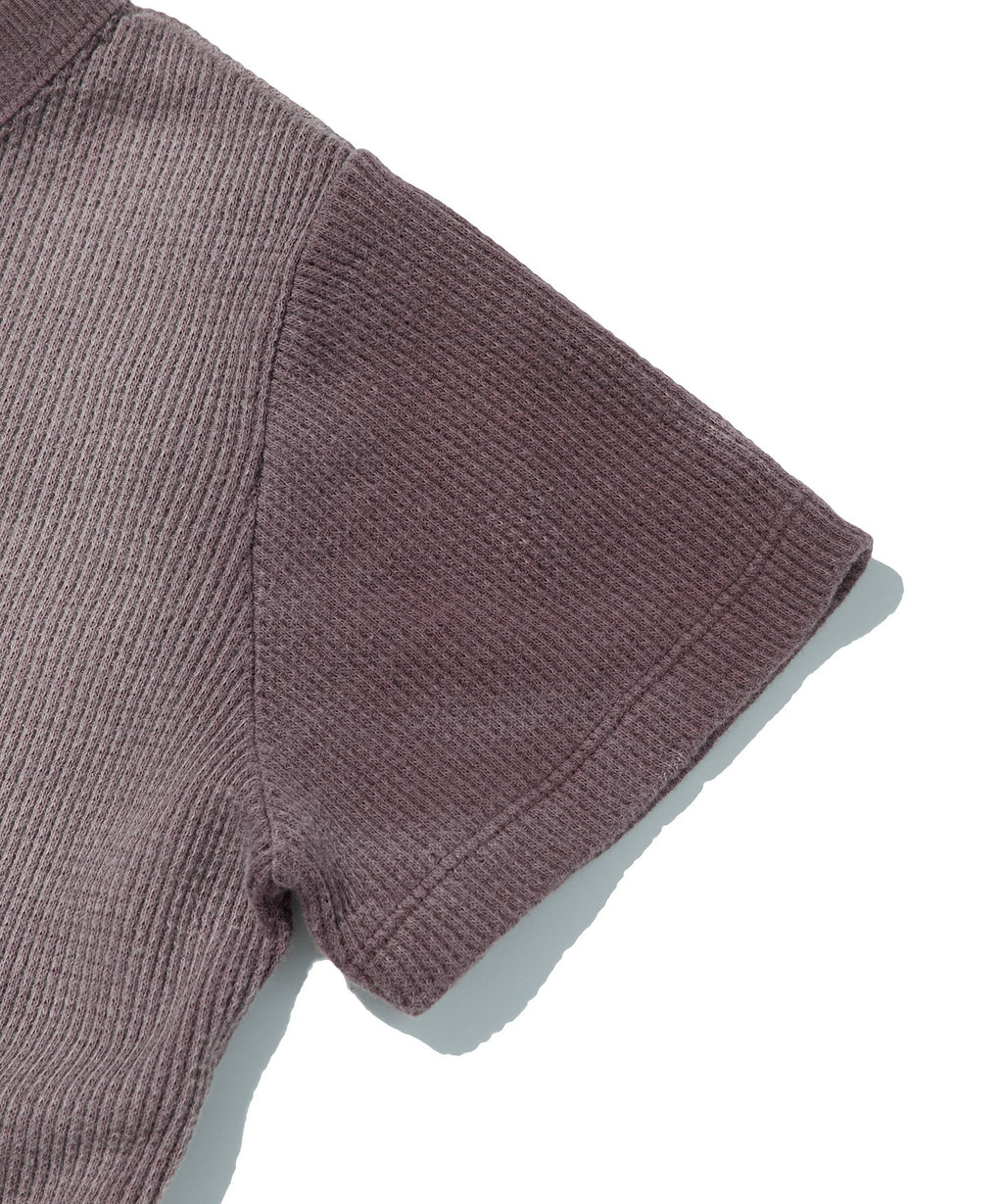 WASHED THERMAL LOGO TEE [BROWN]