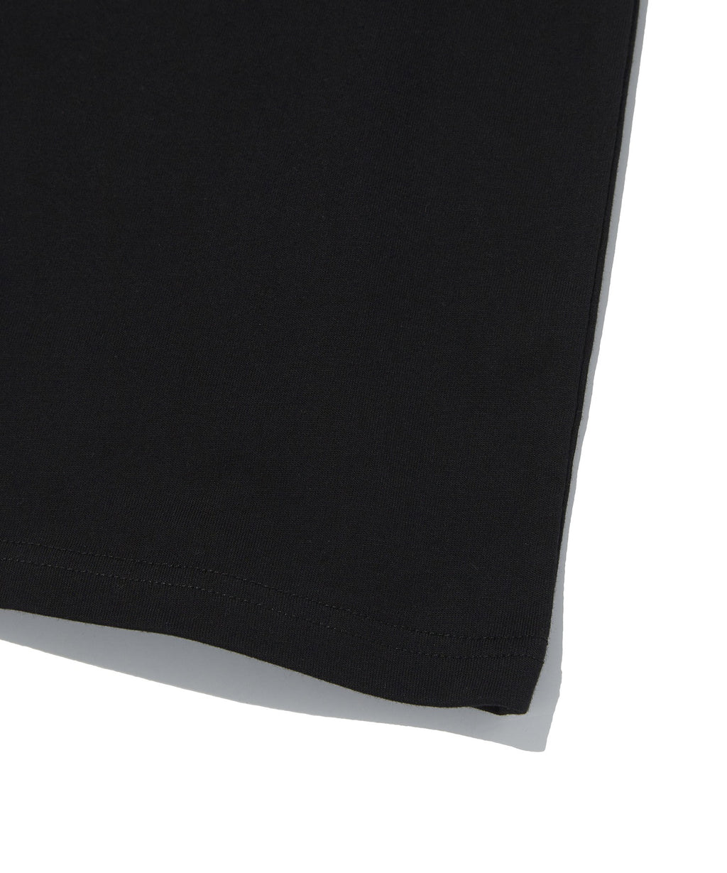 HUH!! CAPYBARA TEE [BLACK]