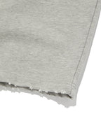 CUT EDGE SWEAT SHORTS [GRAY]
