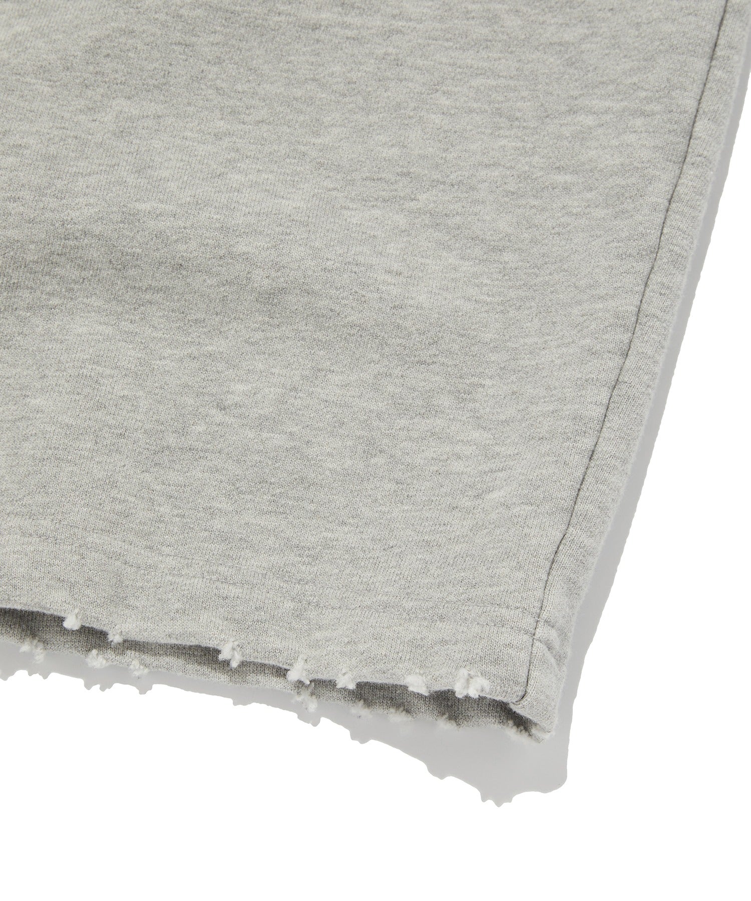CUT EDGE SWEAT SHORTS [GRAY]