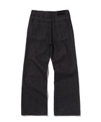 CURVED FLARE DENIM [RAW INDIGO]