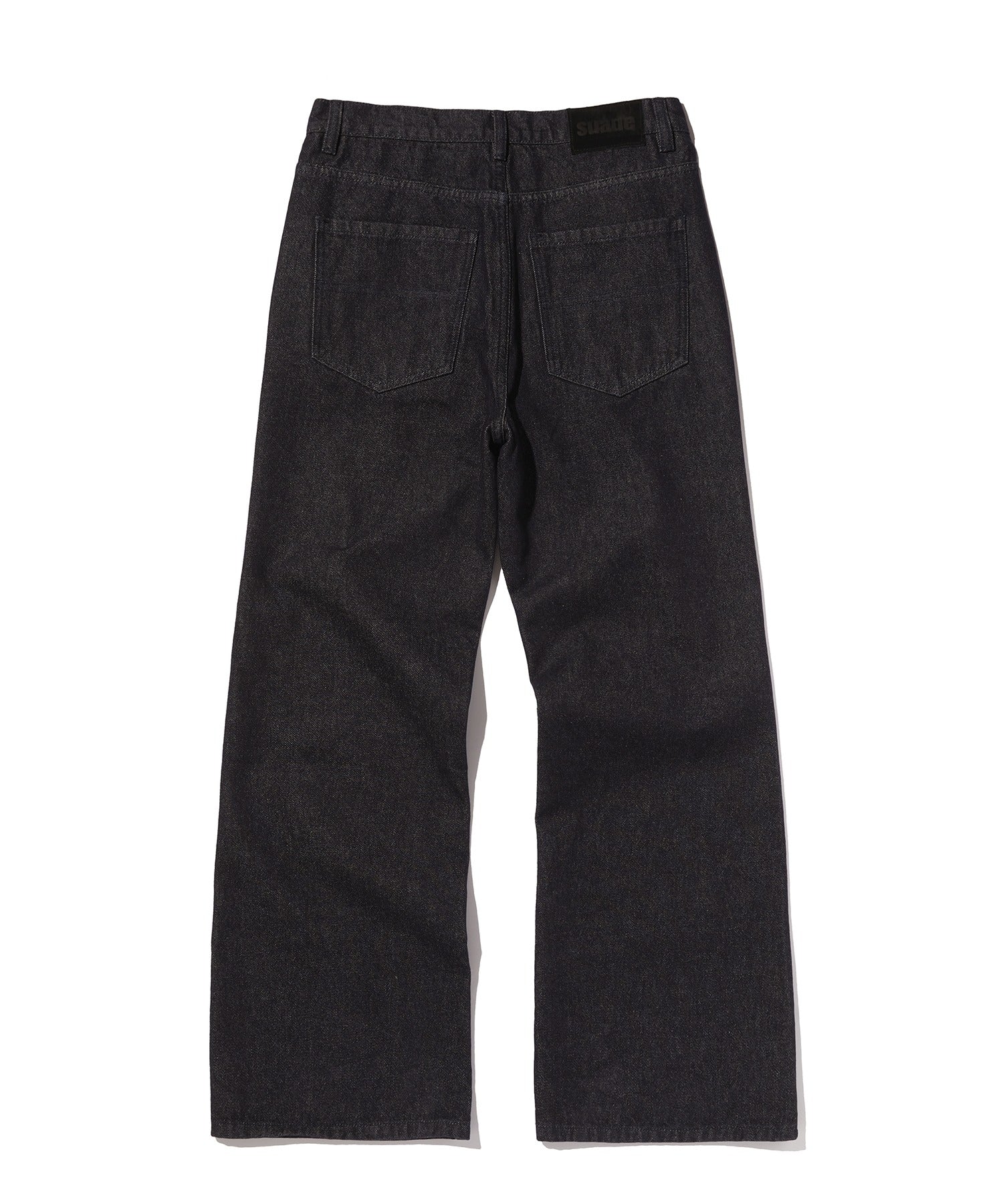 CURVED FLARE DENIM [RAW INDIGO]