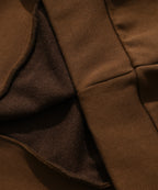FIRE SUADE HOODIE [BROWN]