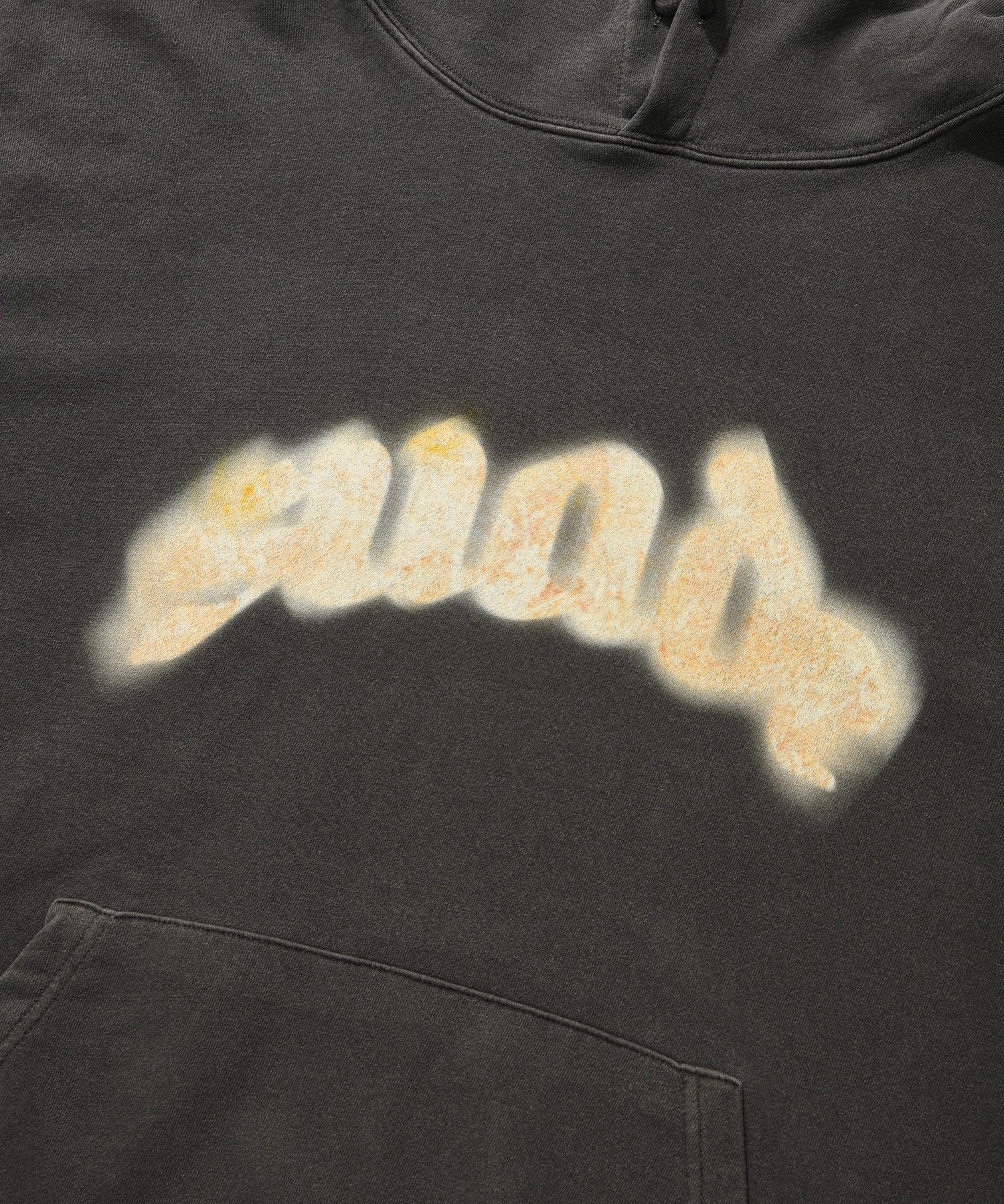 FIRE SUADE HOODIE [PIGMENT BLACK]