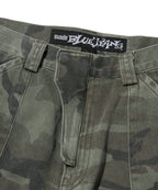 WIDE CARGO SHORTS [GREEN CAMO]