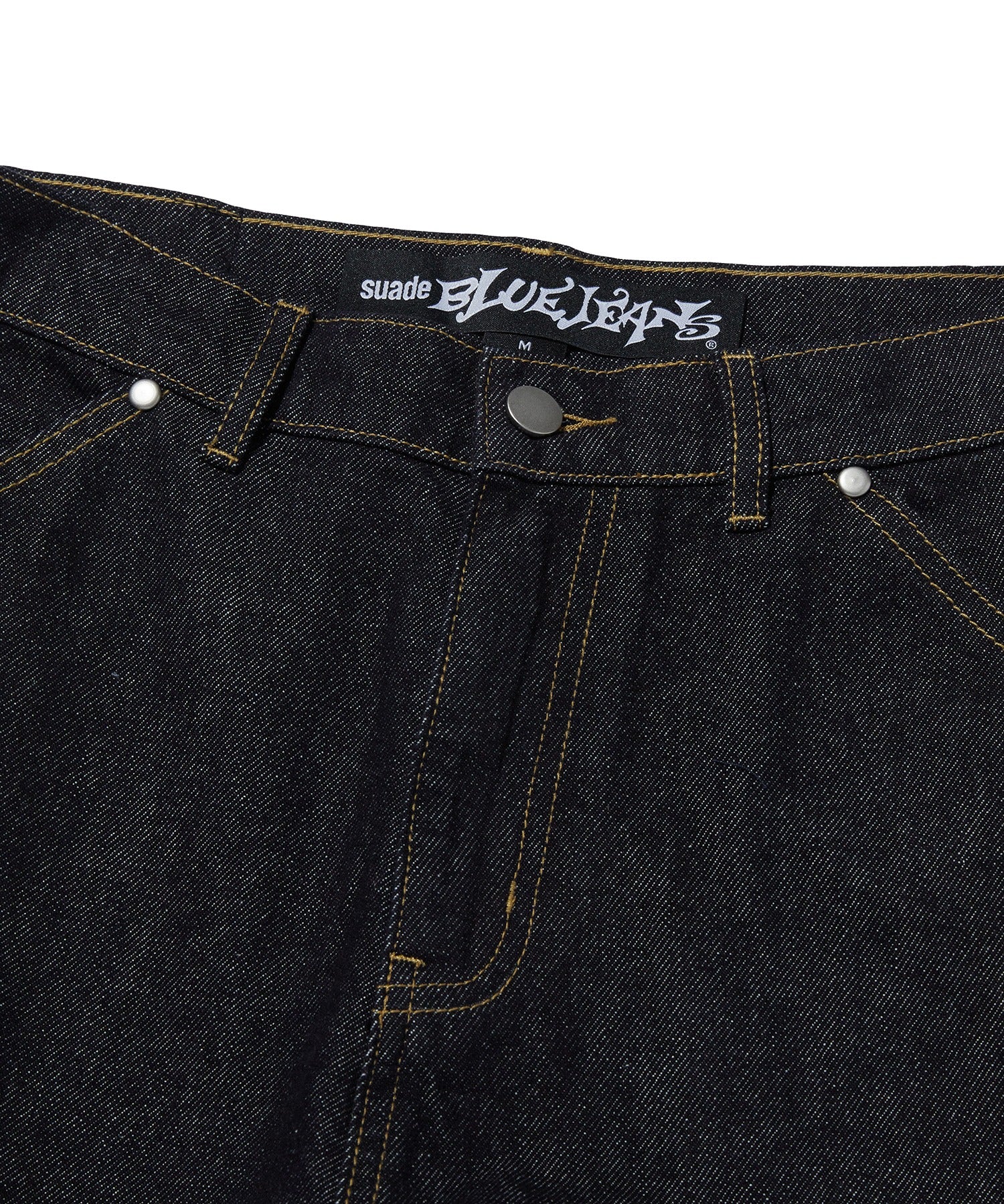 CARPENTER DENIM SHORTS [RAW INDIGO]
