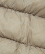 SHORT PUFFER JACKET [BEIGE]