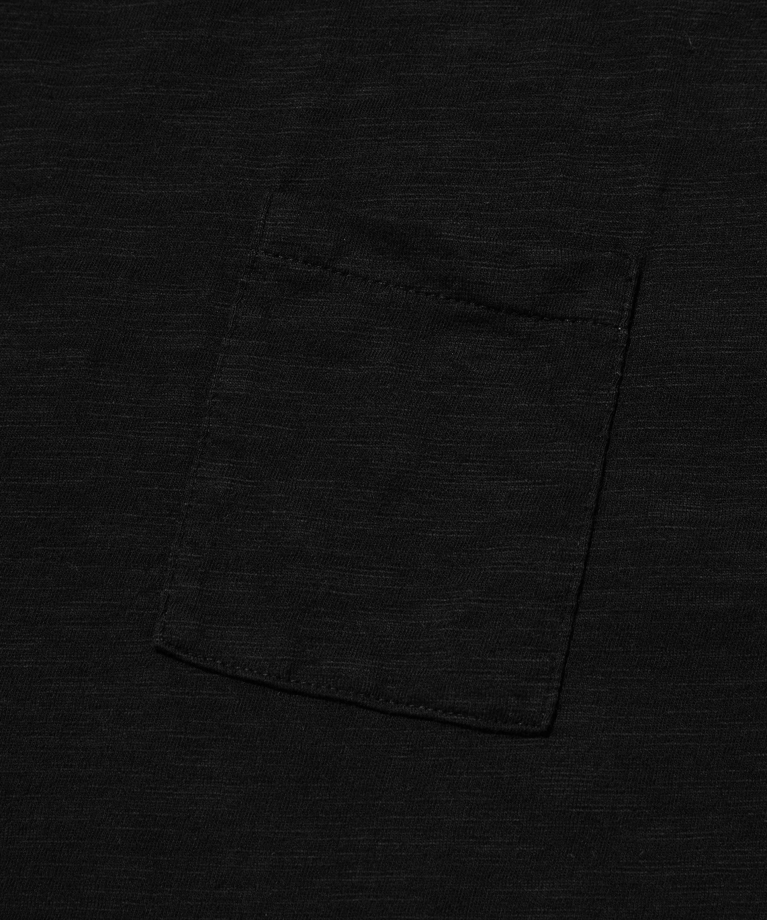 TEXTURED POCKET TEE [BLACK]