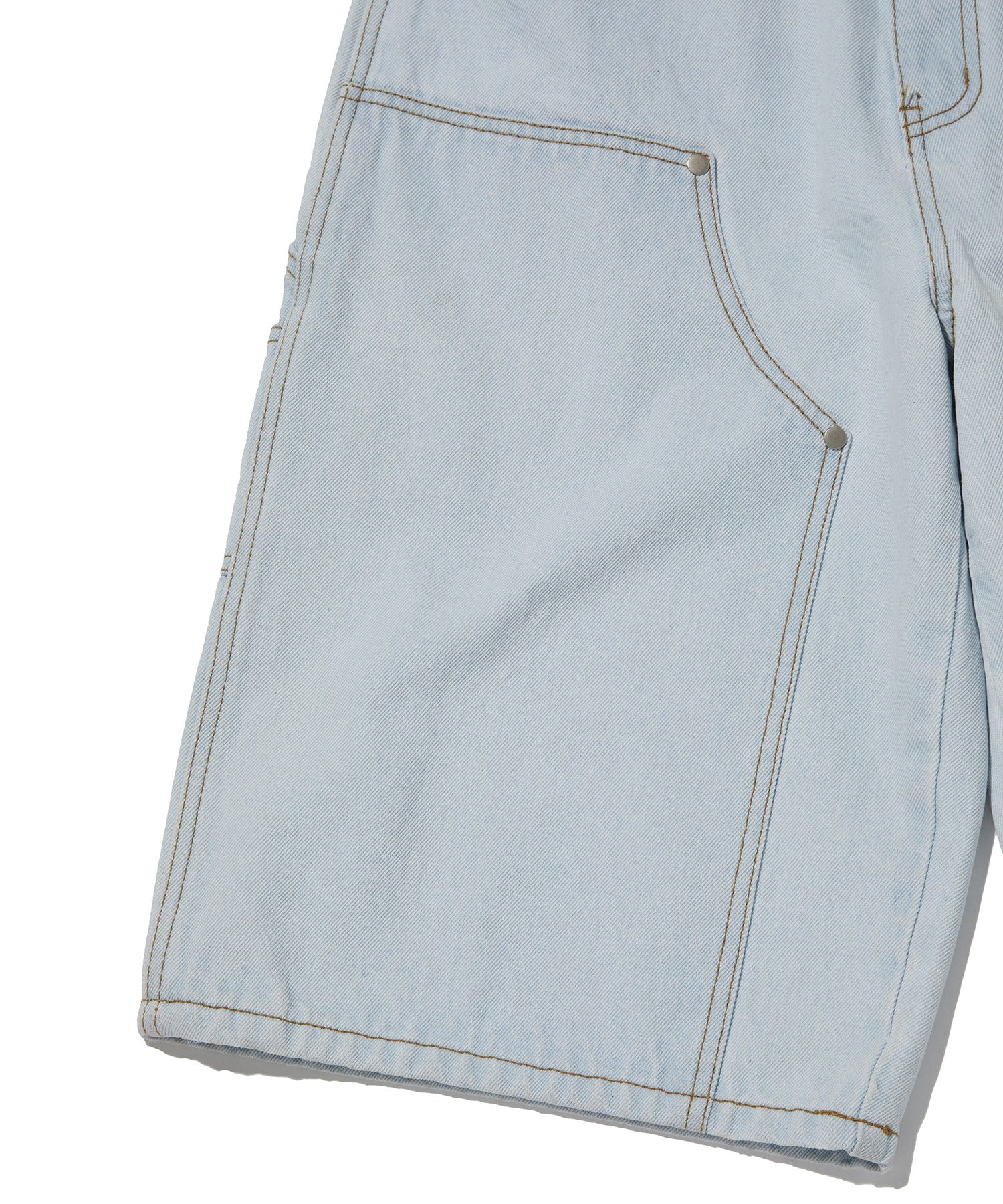 CONTOUR DOUBLE KNEE SHORTS [LIGHT BLUE]