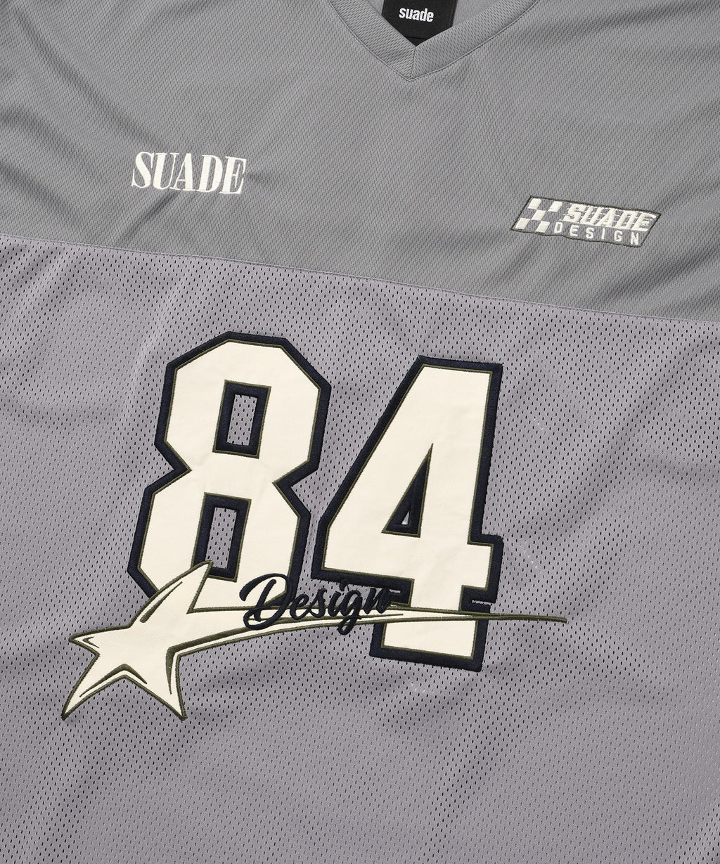 84 STAR RACING LONG SLEEVE [GRAY]