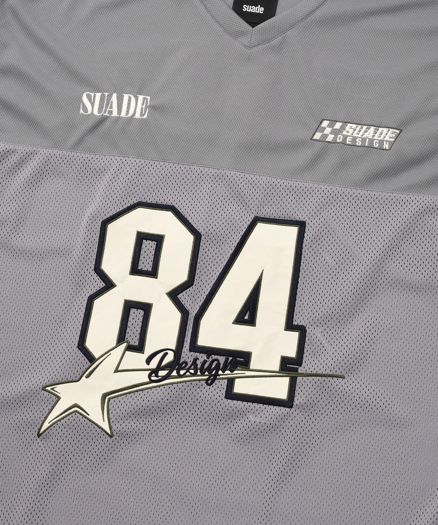 84 STAR RACING LONG SLEEVE [GRAY]