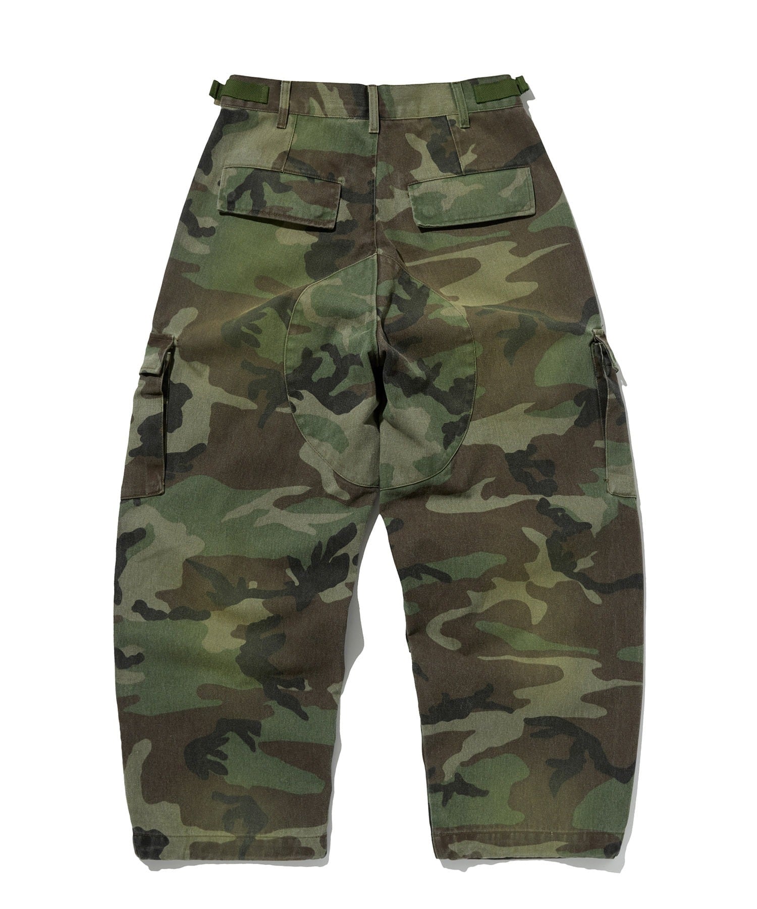 WASHED CARGO PANTS [GREEN CAMO]