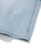CARPENTER DENIM SHORTS [LIGHT BLUE]