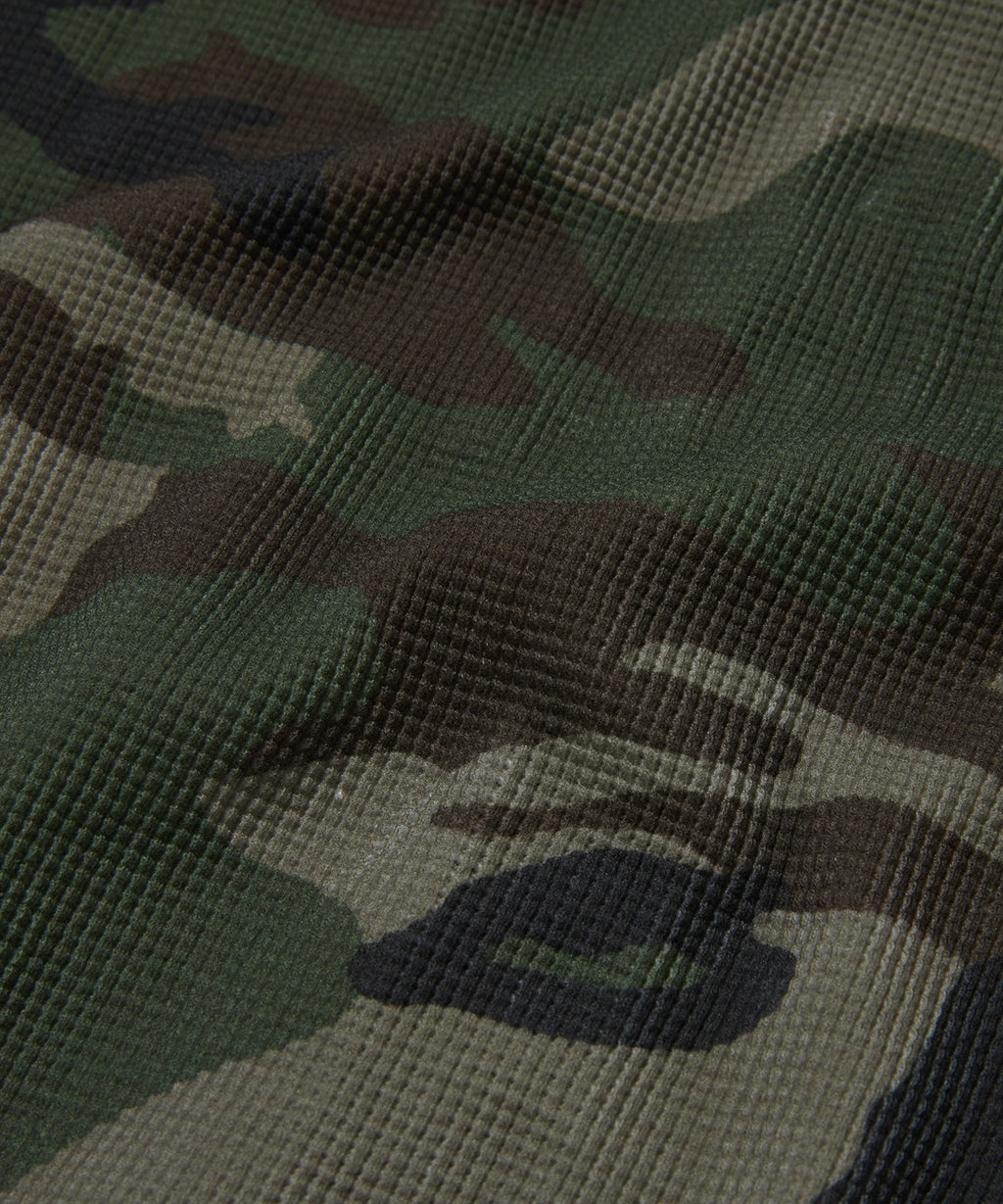 THERMAL CAMO HOOD ZIP UP [CAMO]