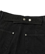 CINCH BACK DENIM [BLACK]